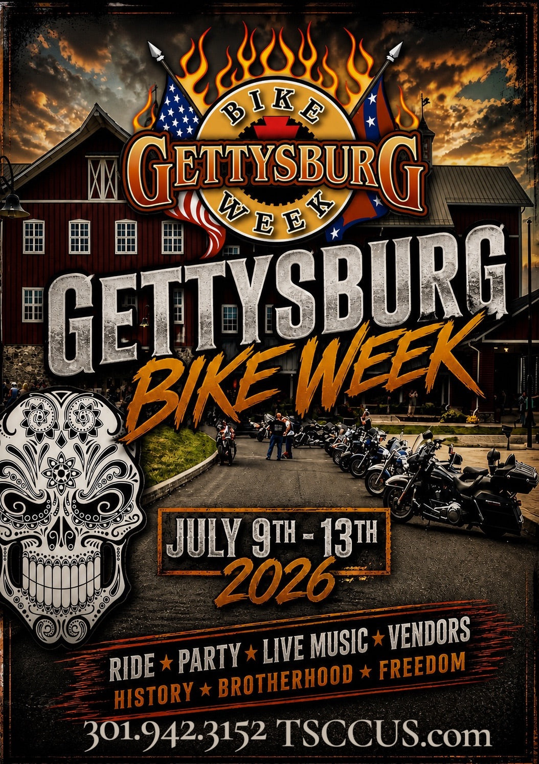 Gettysburg Bike Week 2026: Where Freedom Meets the Open Road