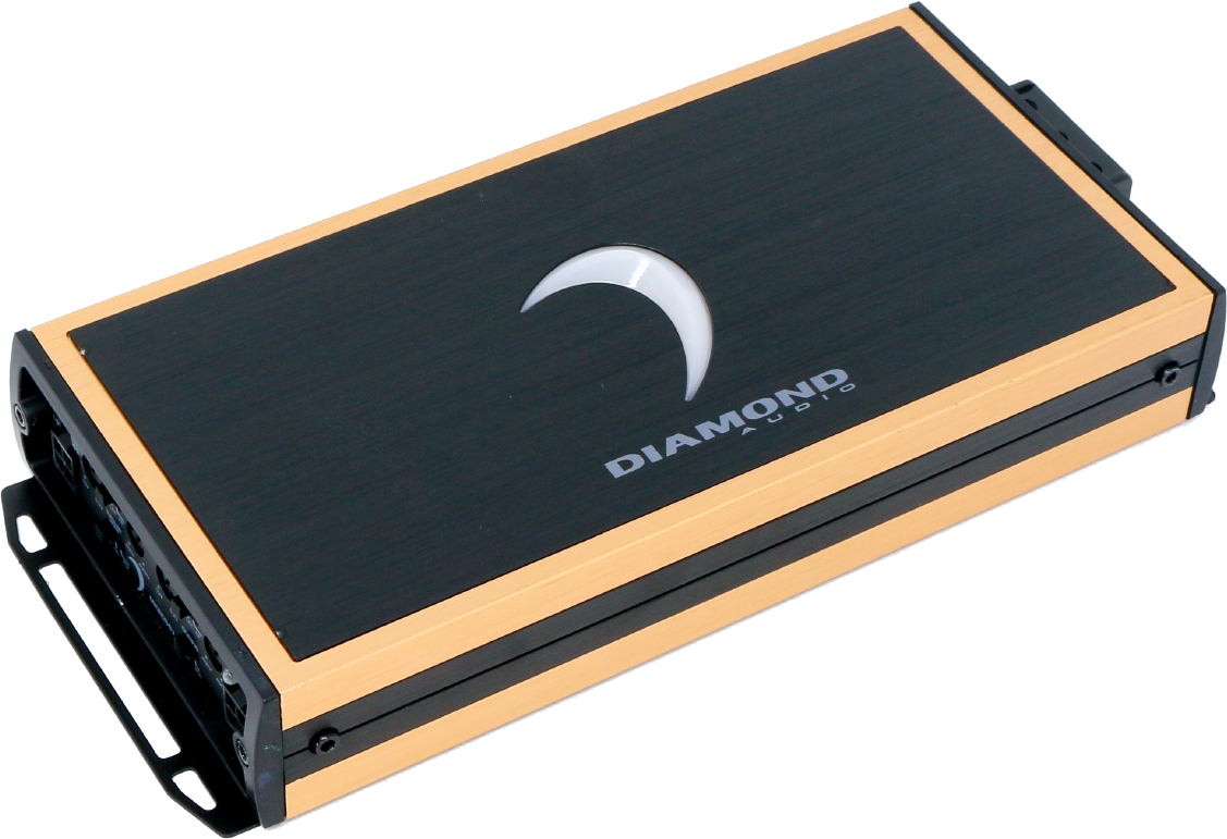 Diamond Audio Micro 4 Channel Class D Amplifier (330w x 2 bridged @ 4 ohm)