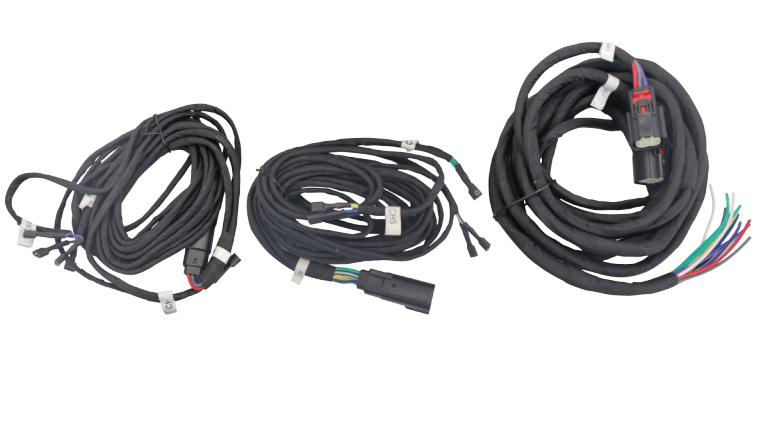 Diamond Audio 6 CHANNEL BACKBONE HARNESS FOR LOW,MID,HIGH, IN A SADDLEBAG PREMADE HARNESS