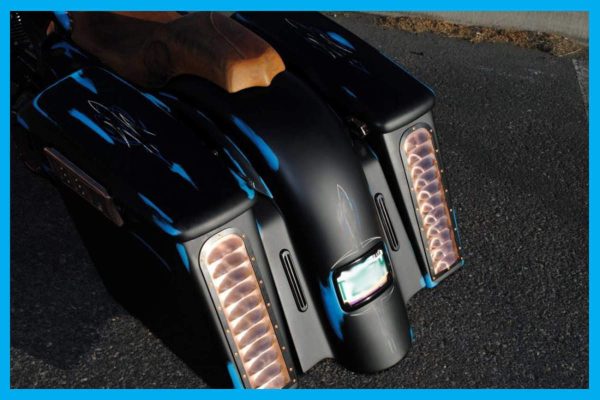 Dirty Bird Harley-Davidson Oval LED Tail Lights