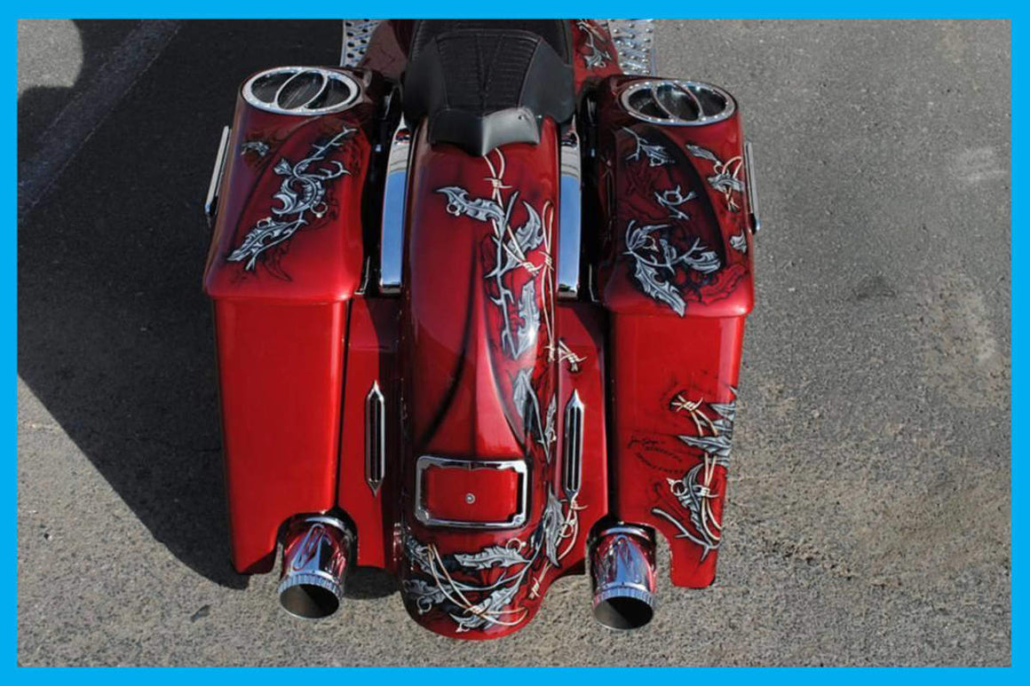 Dirty Bird Pointed Integrated LED Tail Lights