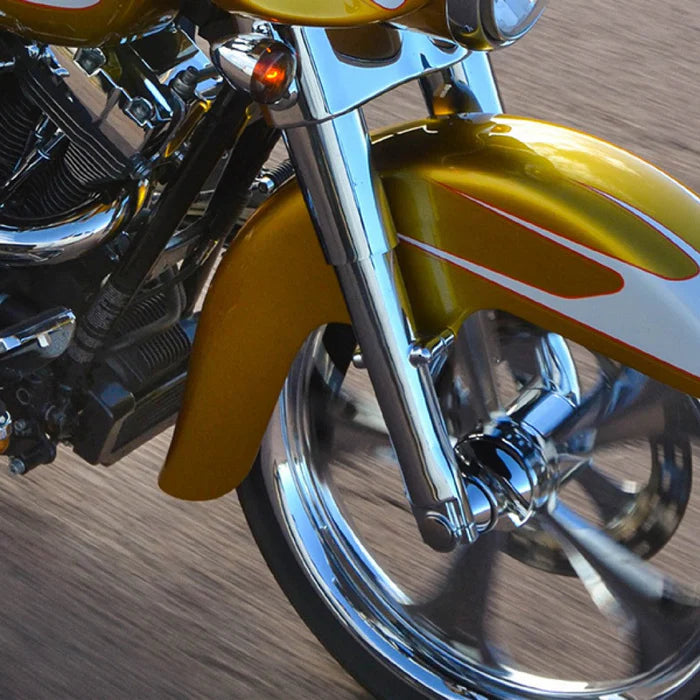 Klock Werks Flush Mount Front Axles for H-D 2000-2007 Street Glide, Road Glide and Road King