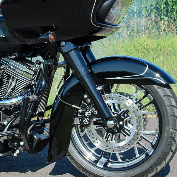 Klock Werks Flush Mount 25mm Front Axles for H-D 2008-2025 Street Glide, Road Glide, Road King