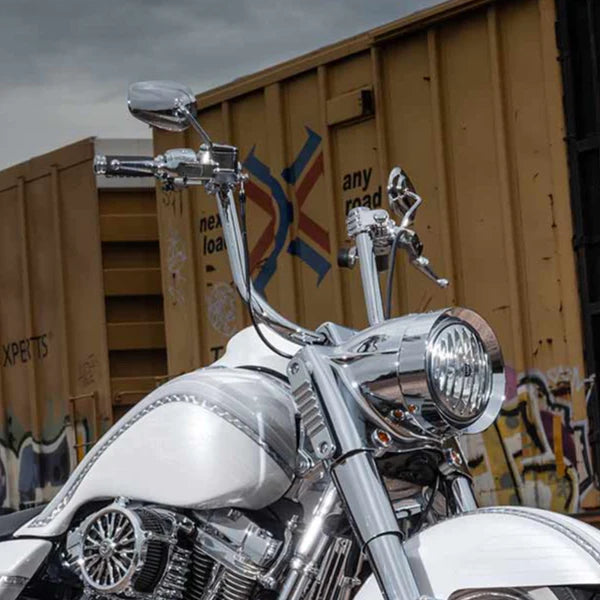 Klock Werks Klip Hanger Handlebars for H-D 2008-2013 Road Glide, 2008-2024 Road King and 2008-2017 Softail