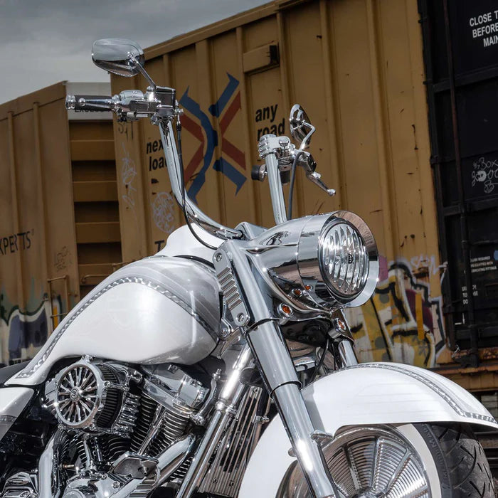 Klock Werks Klip Hanger Handlebars for H-D 2008-2013 Road Glide, 2008-2024 Road King and 2008-2017 Softail