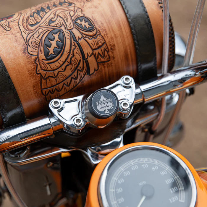 Klock Werks iOmounts Center Riser Magnetic Phone Mount for Harley-Davidson