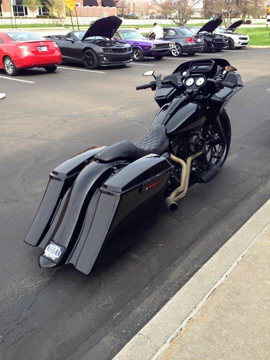 Top Shop Baggers Black Death Kit 2009-2013 NON CVO