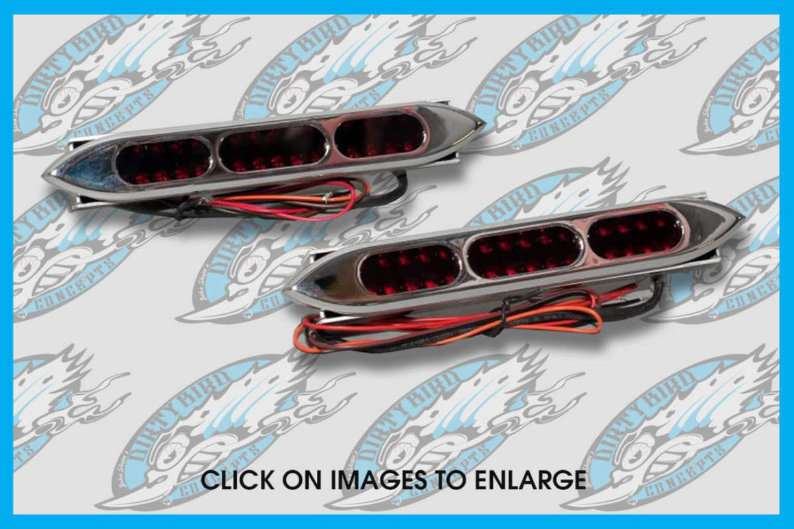 Dirty Bird Harley-Davidson Bullet LED Tail Lights