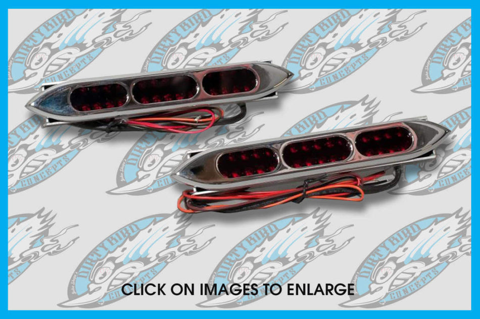 Dirty Bird Harley-Davidson Bullet LED Tail Lights