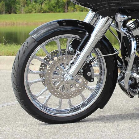 Klock Werks Tire Hugger Front Fender for H-D 1983-2013 Street Glide, Road Glide and Road King