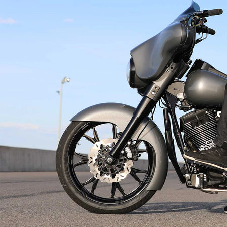 Klock Werks Tire Hugger Front Fender for H-D 1983-2013 Street Glide, Road Glide and Road King