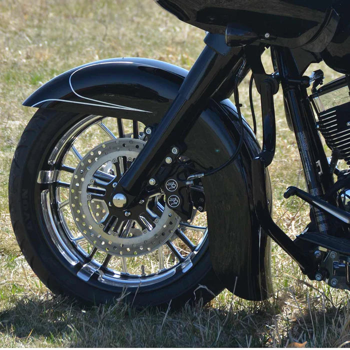 Klock Werks Benchmark Front Fender Fit Kit for H-D 2014-2026 Street Glide, Road Glide and Road King