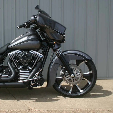 Klock Werks Benchmark Front Fender Fit Kit for H-D 2014-2026 Street Glide, Road Glide and Road King