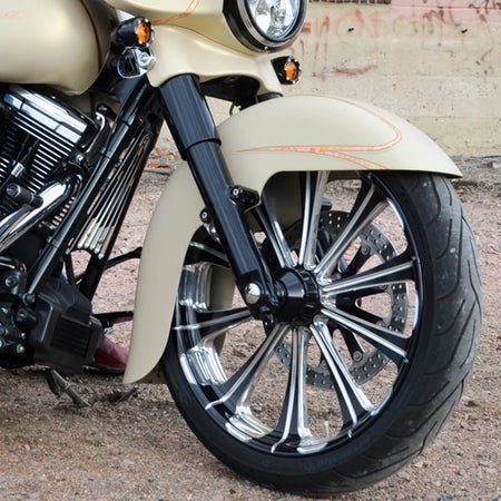 Klock Werks Benchmark Front Fender Fit Kit for H-D 2014-2026 Street Glide, Road Glide and Road King