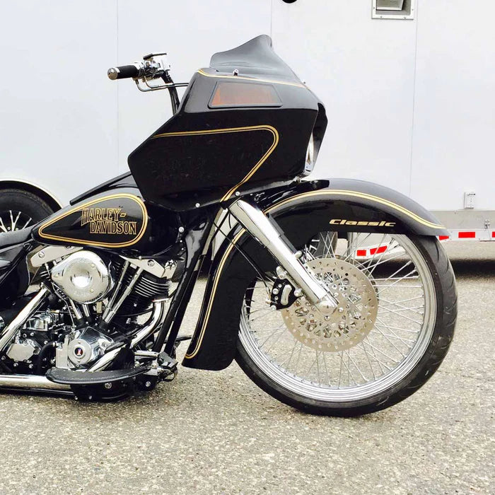 Klock Werks Big Wheel Front Fender for H-D 1983-2013 Street Glide, Road Glide and Road King