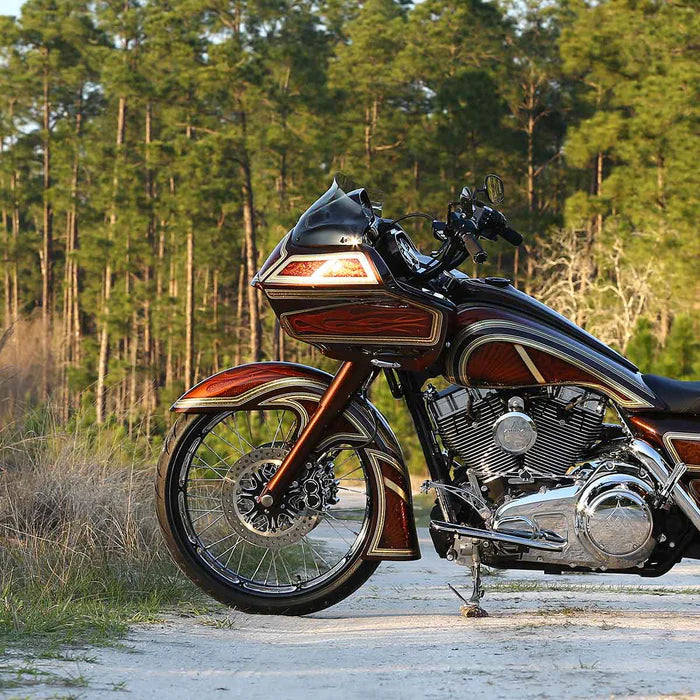 Klock Werks Big Wheel Front Fender for H-D 1983-2013 Street Glide, Road Glide and Road King