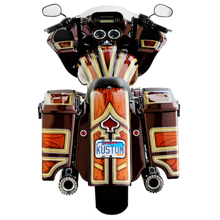 Klock Werks THE ONE Rear Fender for H-D 2009-2025 Street Glide, Road Glide and Road King