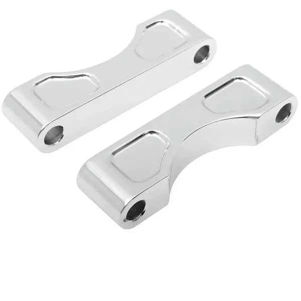Klock Werks Tire Hugger Front Fender Mounting Blocks for H-D 1983-2013 Street Glide, Road Glide and Road King