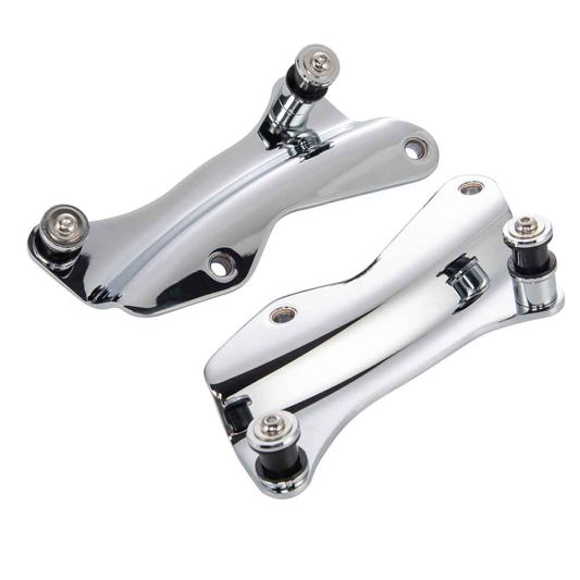 *Advanblack *  CHROME 4-POINT DOCKING HARDWARE KIT FOR HARLEY TOURING '2014+ PN 52300353