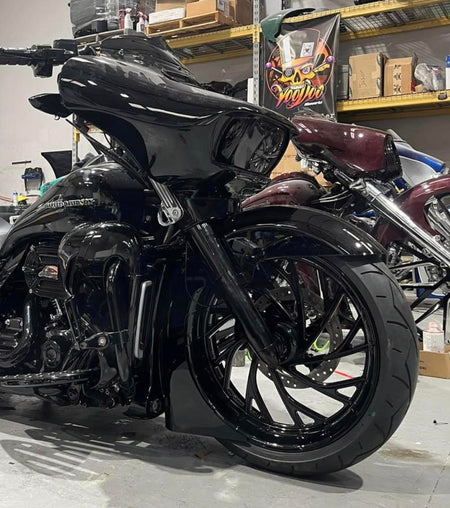 Voodoo Bikeworks 2014+ Street Glide Dual Headlight Outer Fairing