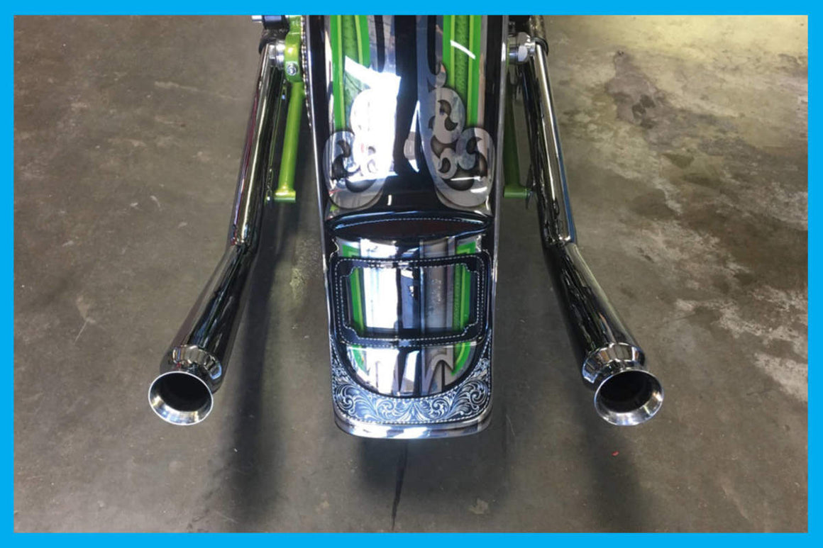 Dirty Bird Curved LED License Plate Frame