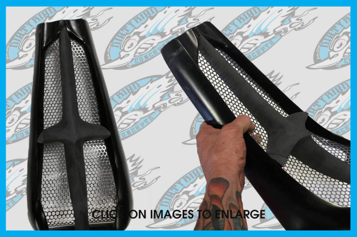 Dirty Bird El Diablo “Cross” Streamline Chin Spoiler 1997 To 2016