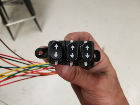 Evil Iron 2014 and up air ride and center stand switch pack