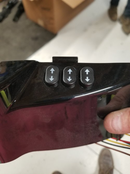 Evil Iron 2014 and up air ride and center stand switch pack