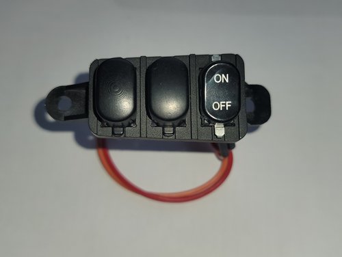 Evil Iron 2014 and up single switch with 2 blank caps CHOSE SWITCH ON NEXT SCREEN