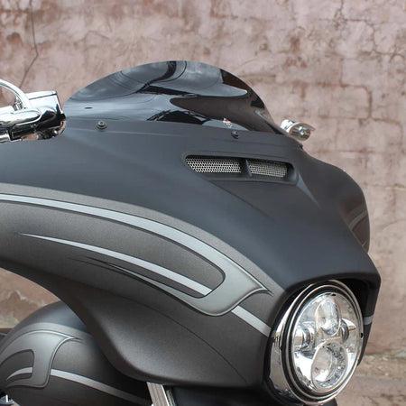 Klock Werks Fairing Vent Screens for Harley-Davidson 2014-2025 Street Glide (FLHT, FLHX)
