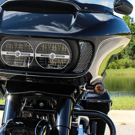 Klock Werks Fairing Side Vent Screens for Harley-Davidson 2015-2025 Road Glide (FLTR)