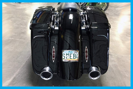 Dirty Bird Curved LED License Plate Frame