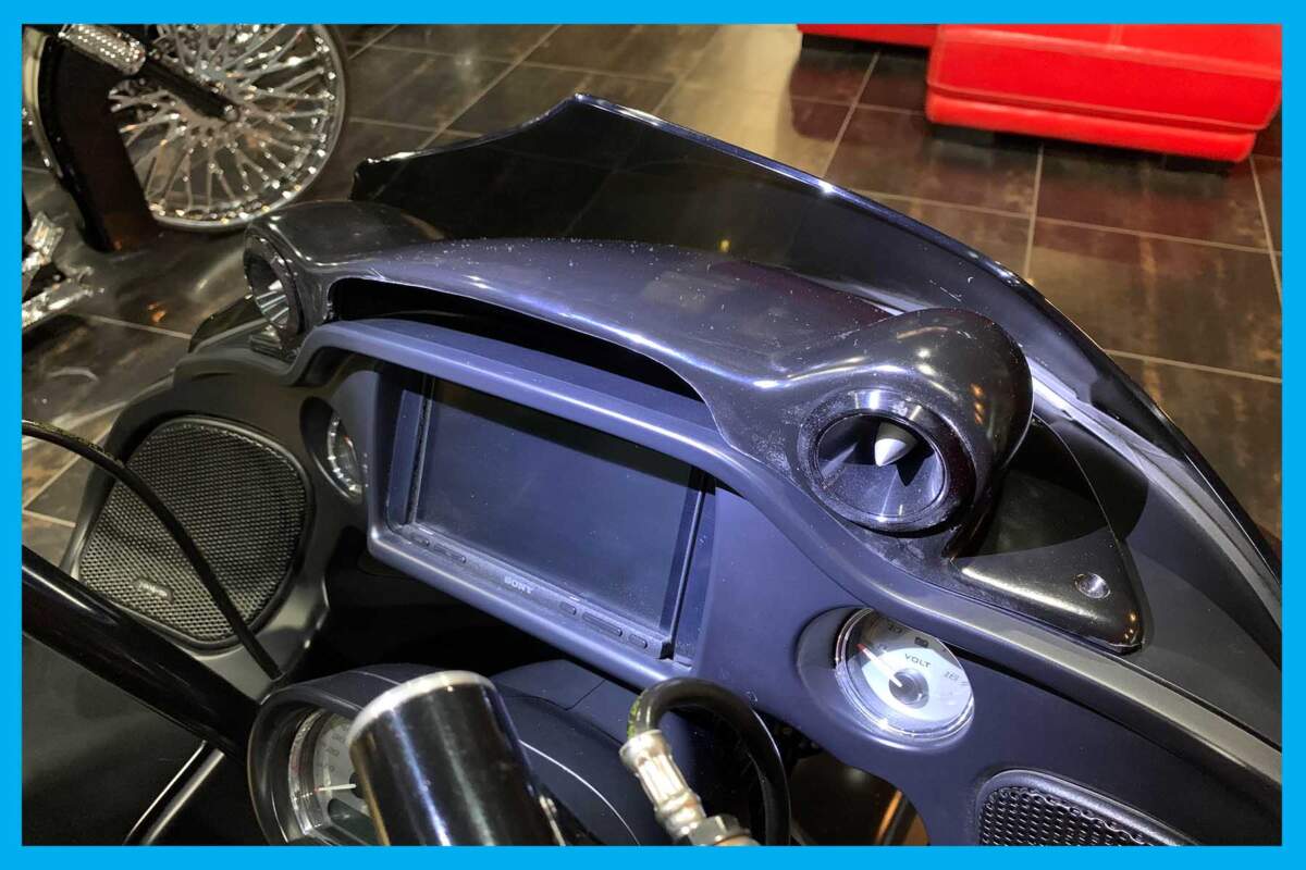 Dirty Bird Loud Road Glide Fairing Tweeter Pods 2015 To 2023