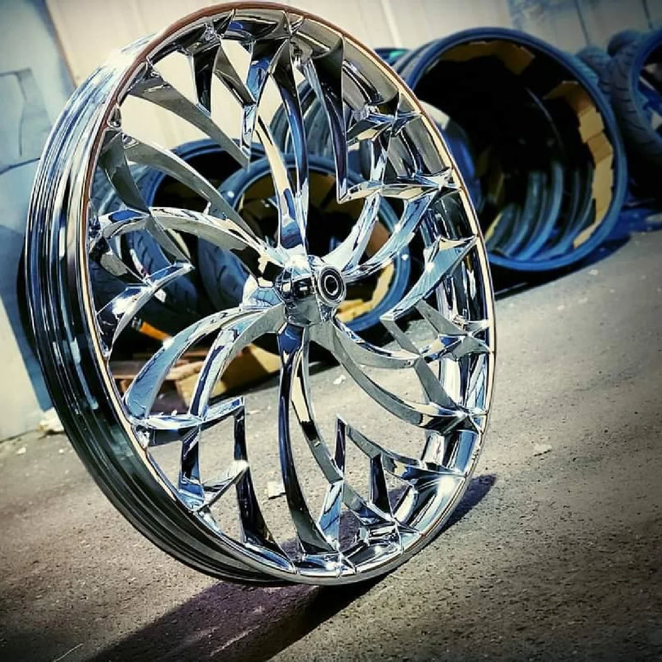 SMT CRUSADE 3D MOTORCYCLE WHEEL