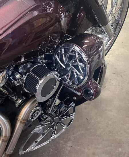Dirty Bird Water-Cooled 8″ Lower Pods Touring Model