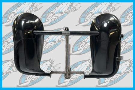 Dirty Bird Softail Extra Airspace 8″ Lowers With Custom Crash Bar 2001 To 2024