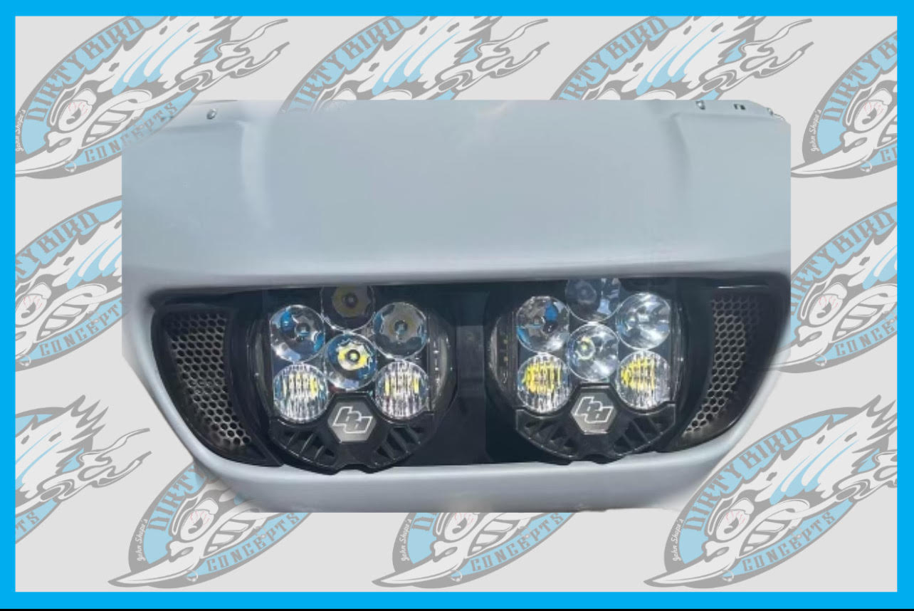 Dirty Bird Harley Road Glide Baja, Big Bear or Rick Rack Headlight Bezel 2015 – 2024