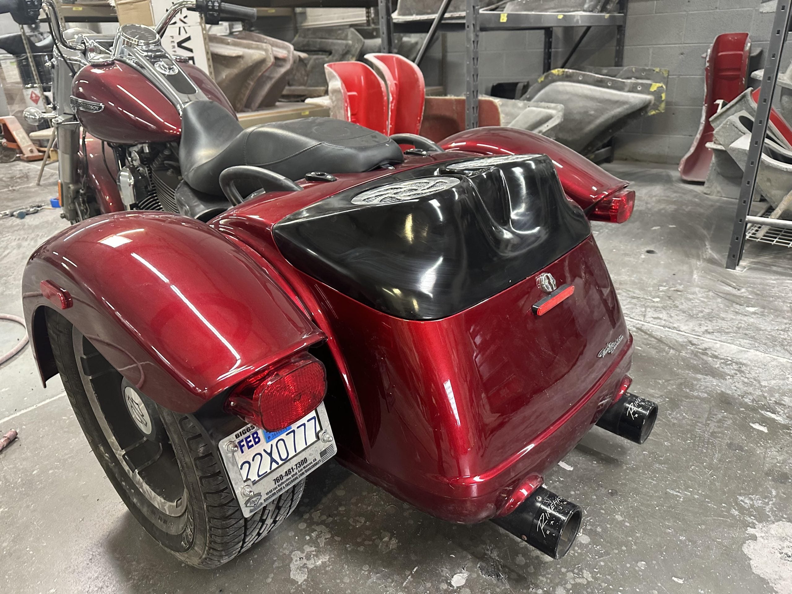 Dirty Bird Dual 8″ Audio Trunk Lid (Road Glide 3 & Freewheeler