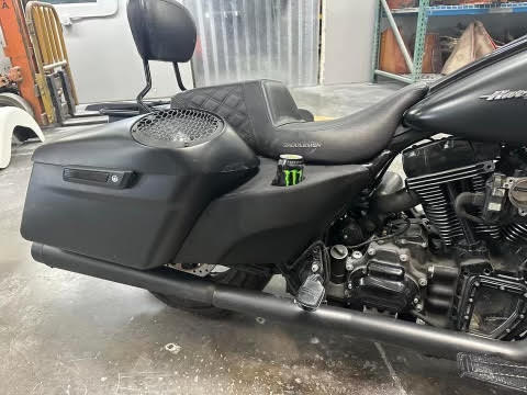 Dirty Bird Side Covers With Cup Holder for Touring 2014 To 2023