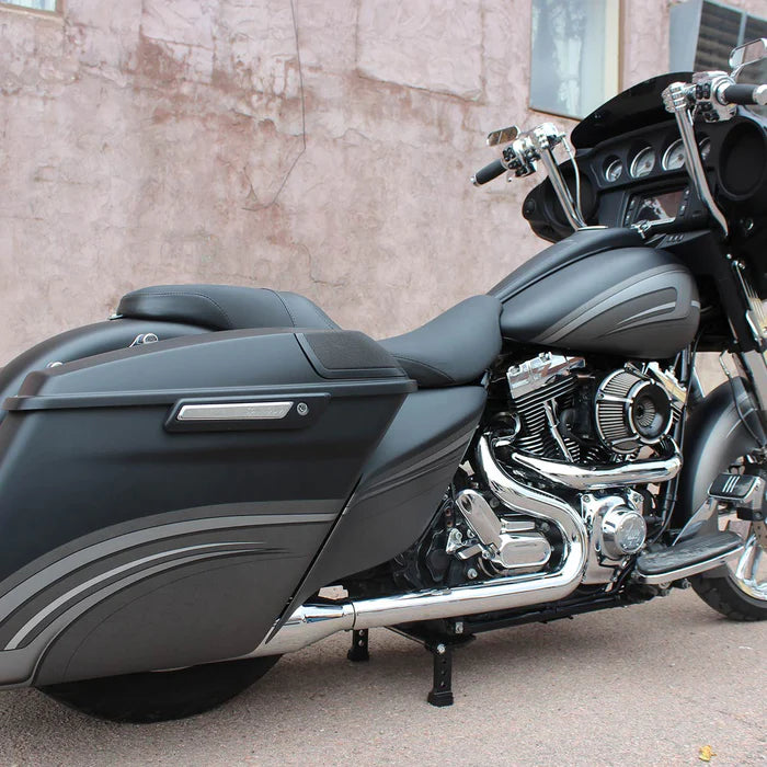 Klock Werks Saddlebag Hinge Inserts for H-D 2014-2025 Street Glide, Road Glide and Road King
