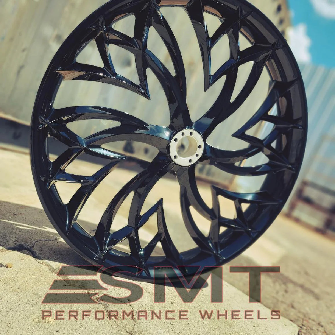 SMT CRUSADE 3D MOTORCYCLE WHEEL