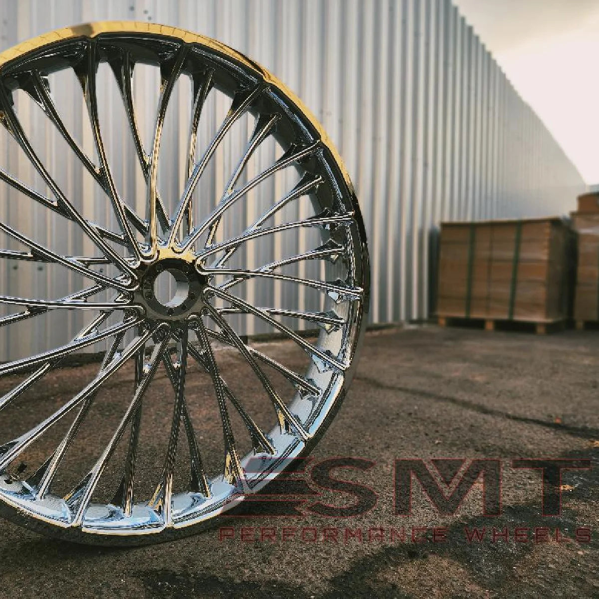 SMT DIRTY SPOKE 3D MOTORCYCLE WHEEL
