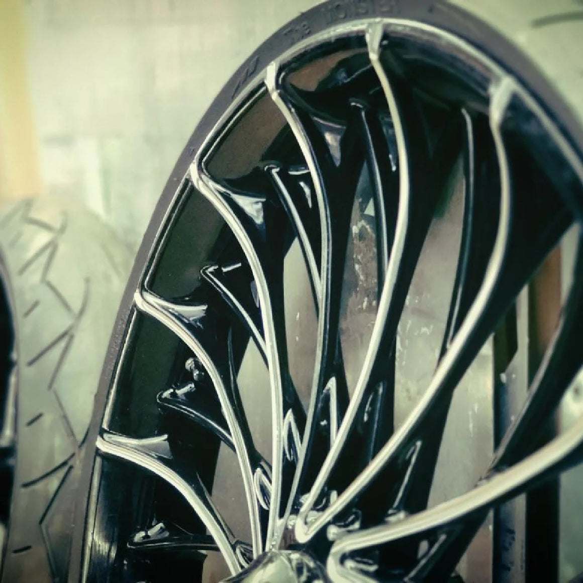SMT DIRTY SPOKE 3D MOTORCYCLE WHEEL