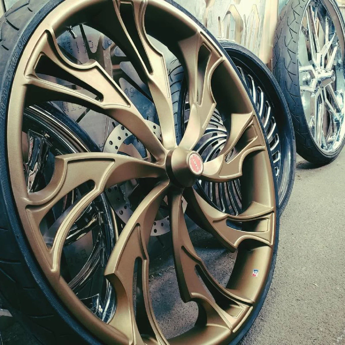 SMT GUINZU 3D MOTORCYCLE WHEEL