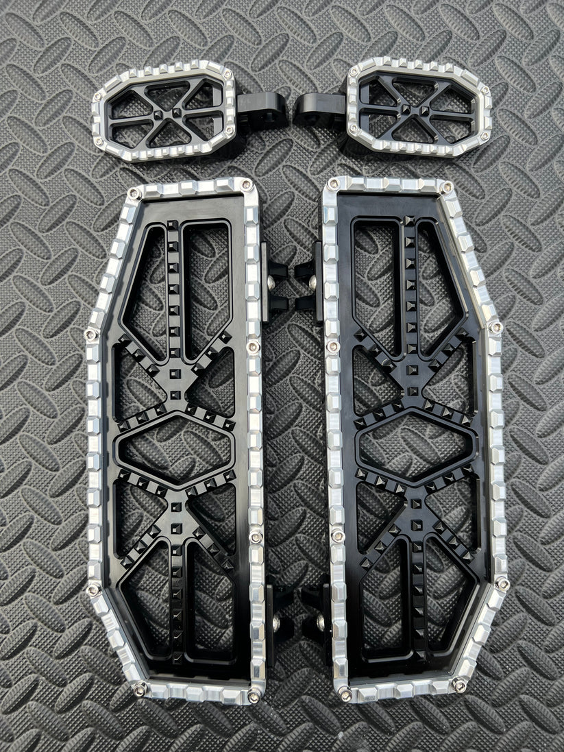Bullitt Worx Touring Floorboard & Foot Peg Combo
