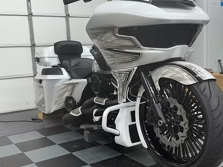 American Suspension 21", 23" or FAT 21 wheel Triple Tree Kit for 2023+ Harley Davidson CVO INVERTED