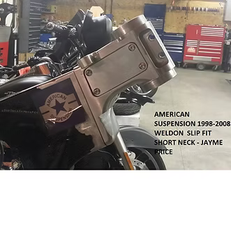 American Suspension Weld In Slip Fit Short Neck 1998-2022 - 8 degree