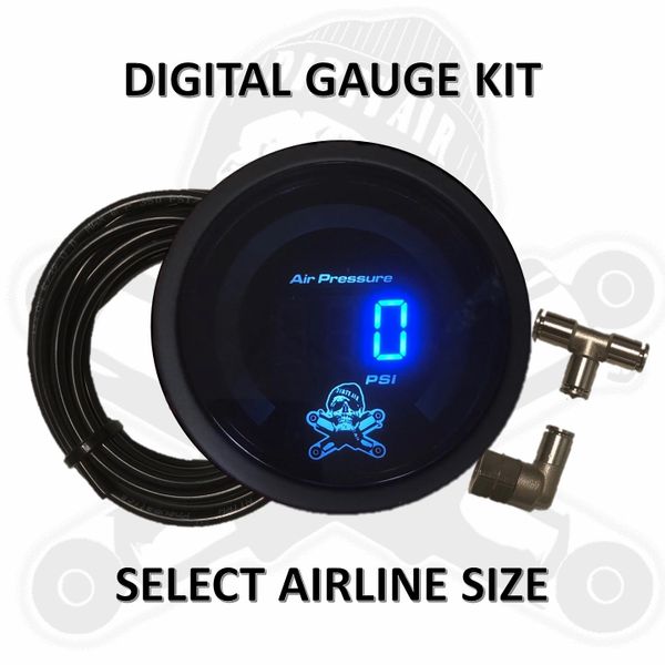 DIRTY AIR  Digital Air Gauge / Gauge Bracket
