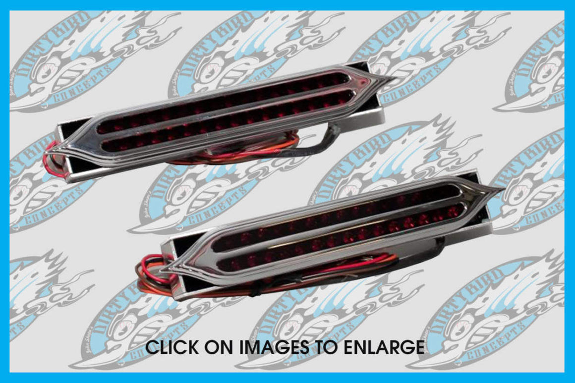 Dirty Bird Pointed Integrated LED Tail Lights