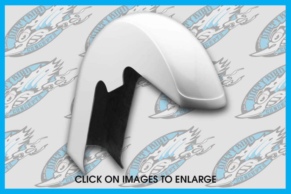 Dirty Bird “Drop Top” Front Fender 26″